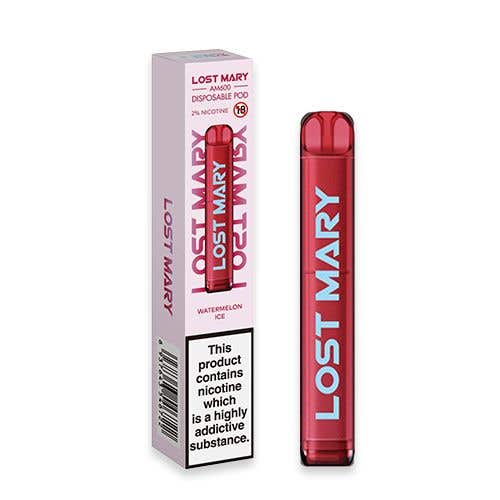 Lost Mary AM600 Disposable Vape Device-Watermelon Cherry