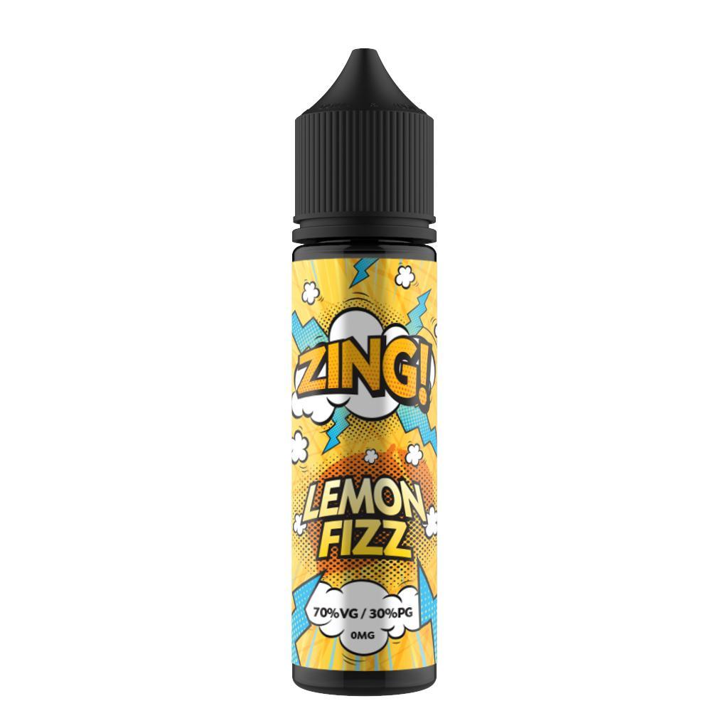 Lemon Fizz E-liquid by Zing! 50ml Shortfill