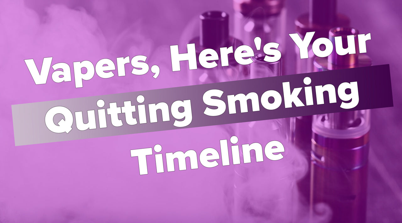 Vapers, Here's Your "Quitting Smoking Timeline"