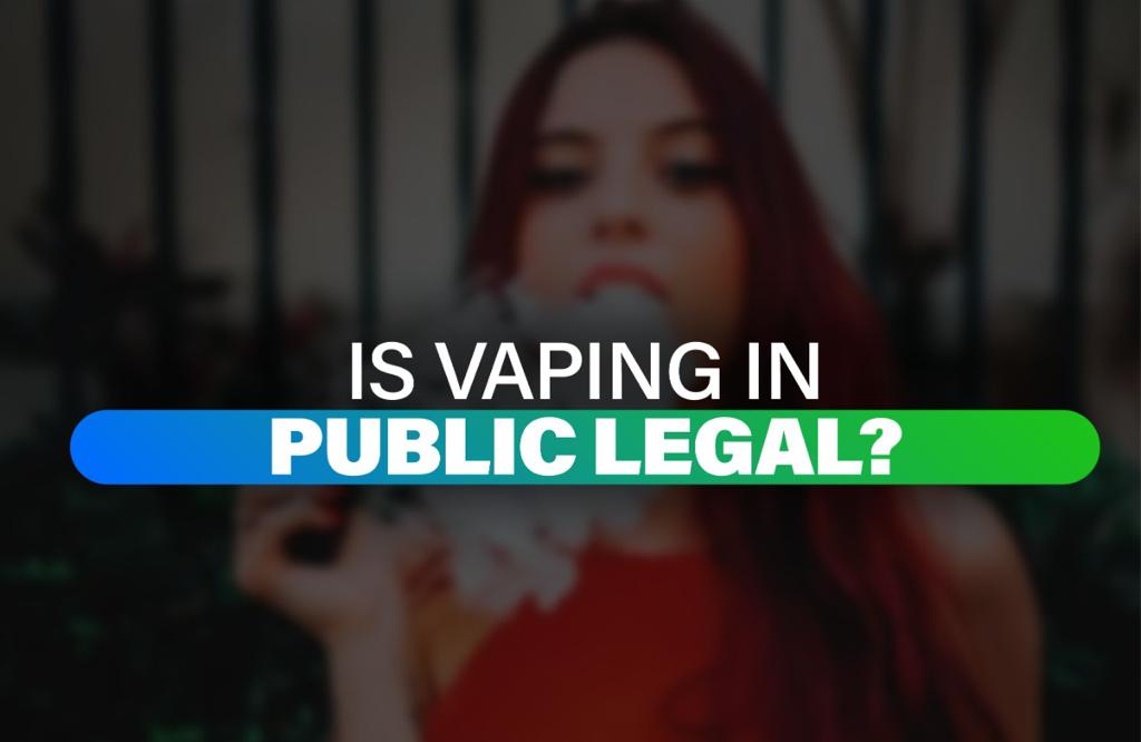Is vaping in public legal in the UK?