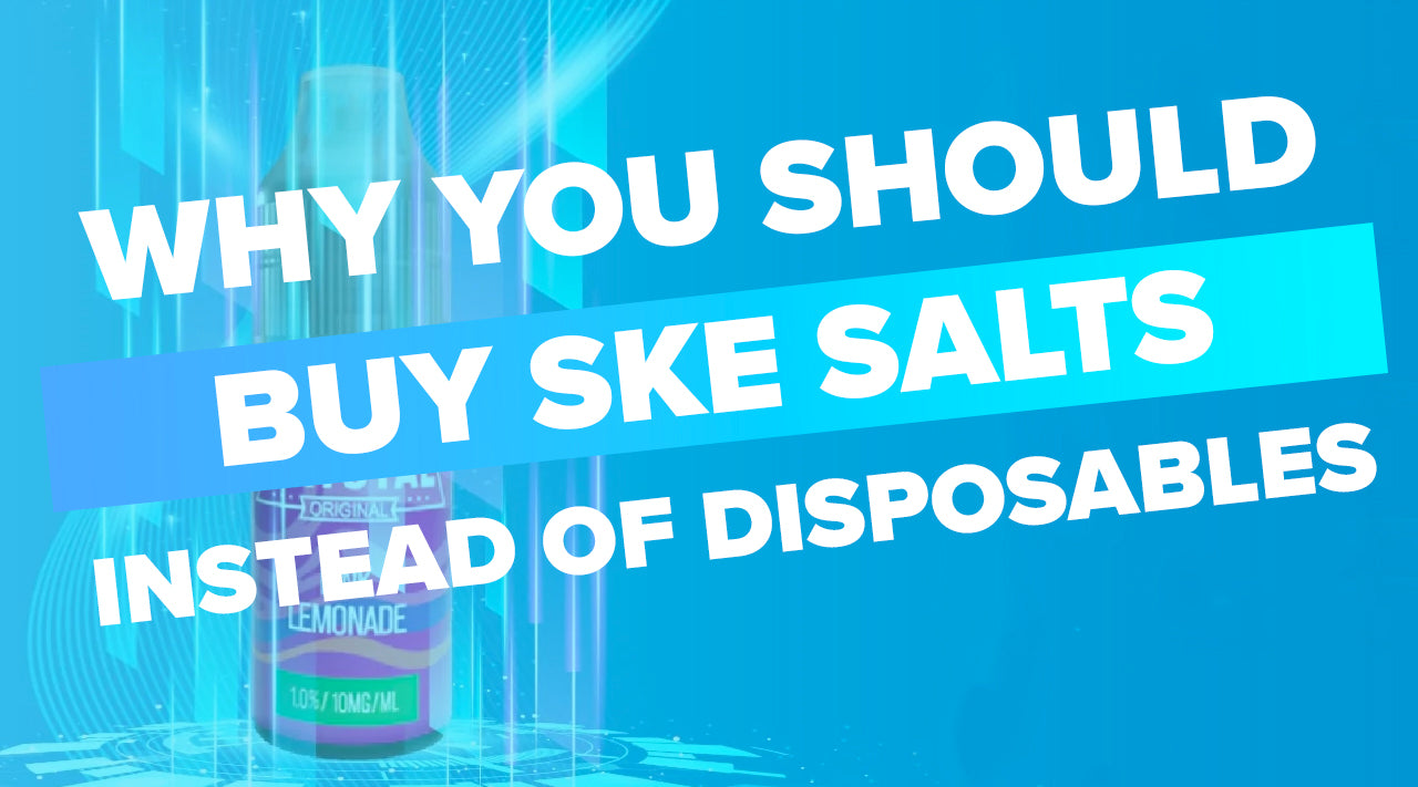 Why You Should Buy SKE Crystal Nic Salts Instead Of Disposable Vapes