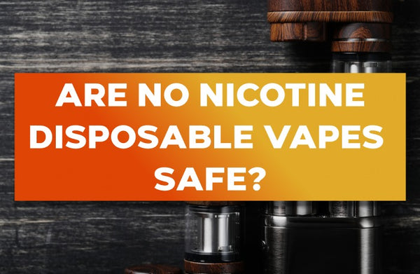 Are No Nicotine Disposable Vapes Safe?
