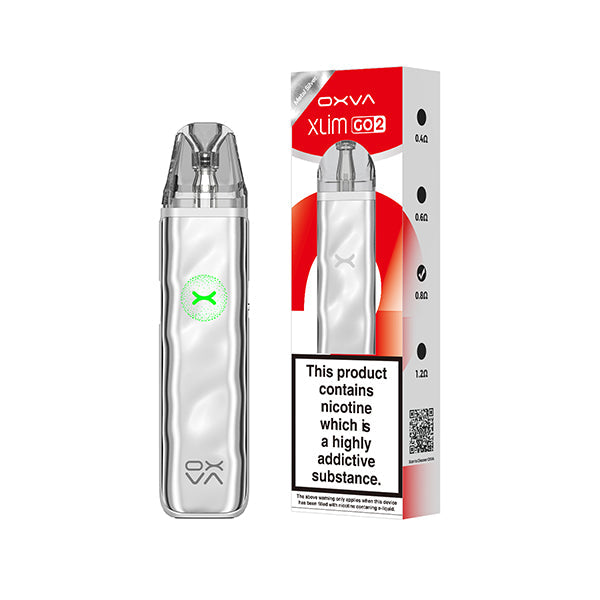 Oxva Xlim GO 2 Pod Kit - Metal Silver