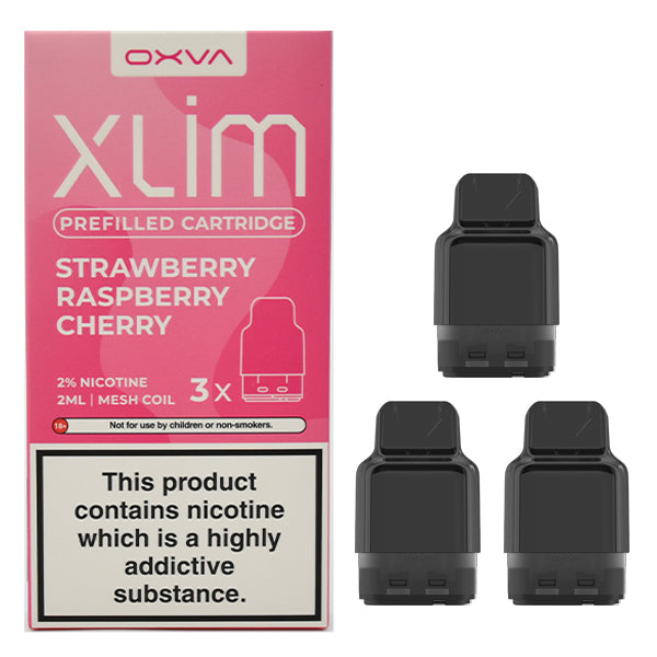 Xlim Prefilled Cartridge by Oxva - Strawberry Raspberry Cherry