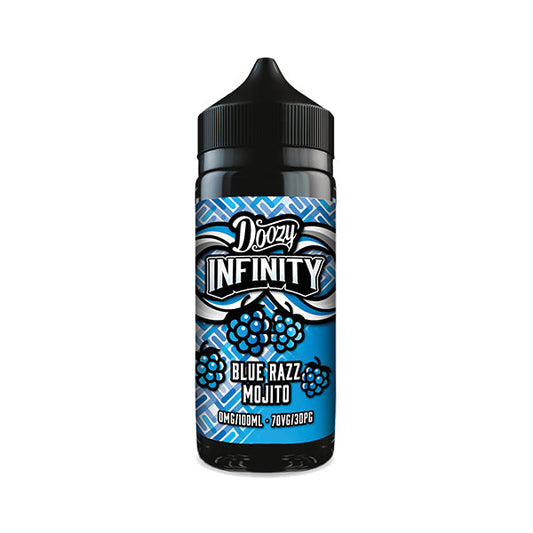 Blue Razz Mojito E-Liquid by Doozy Vape - Shortfills UK