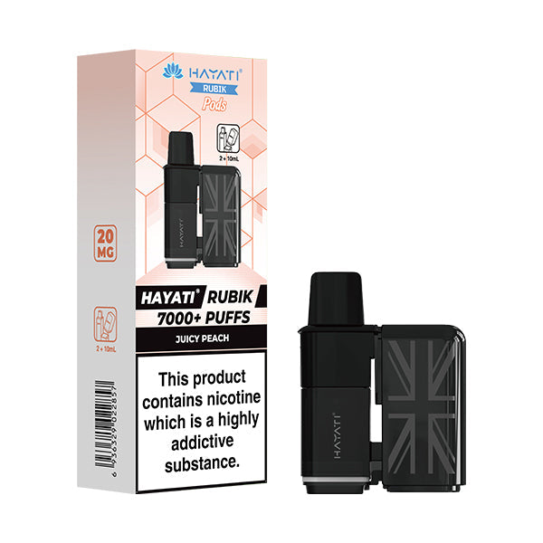 Hayati Rubik 7000+ Puff Prefilled Pods