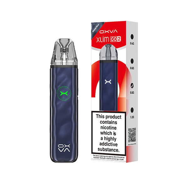 Oxva Xlim GO 2 Pod Kit - Metal Blue