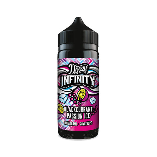 Blackcurrant Passion Ice E-Liquid by Doozy Vape - Shortfills UK