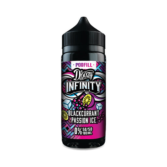 Blackcurrant Passion Ice E-Liquid by Doozy Vape - Shortfills UK