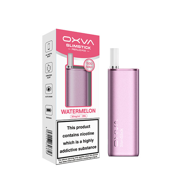 Oxva SlimStick Prefilled Pod Vape Kit - Pink (Watermelon)