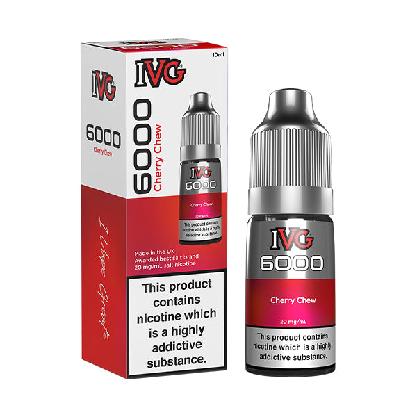 Cherry Chew IVG 6000 Nic Salt E-Liquid