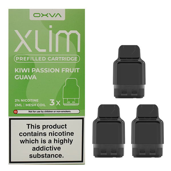 Xlim Prefilled Cartridge by Oxva - Kiwi Passion Fruit Guava