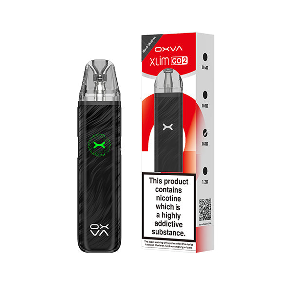 Oxva Xlim GO 2 Pod Kit - Black Shadow