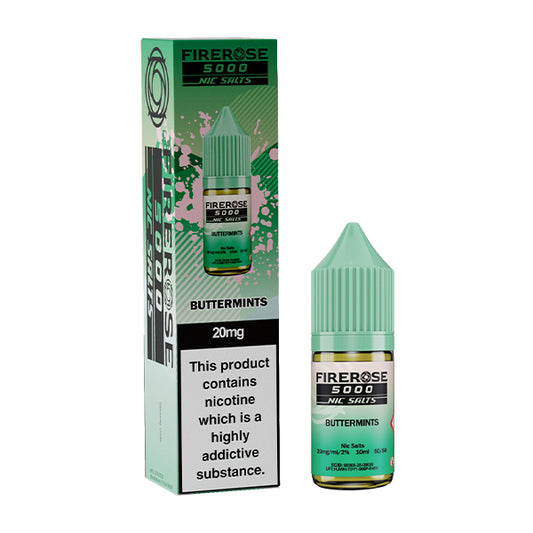 Elux Firerose 5000 Buttermints 10ml Nic Salt