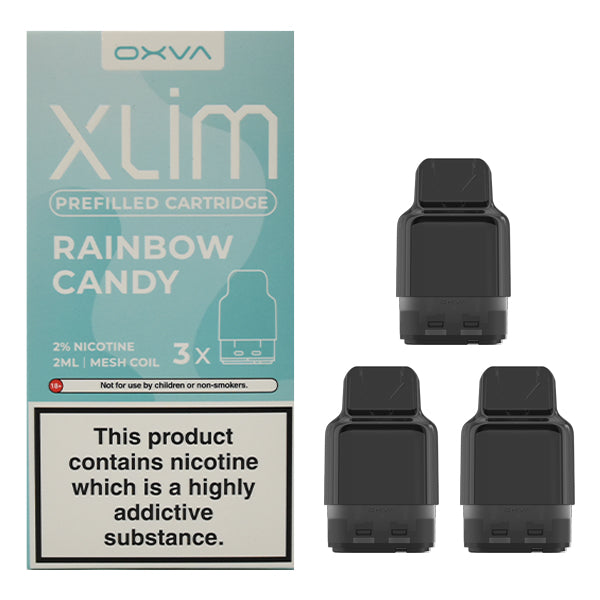 Xlim Prefilled Cartridge by Oxva - Rainbow Candy