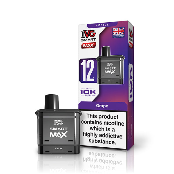 IVG Smart Max 10K Refill Pod Pack - Grape