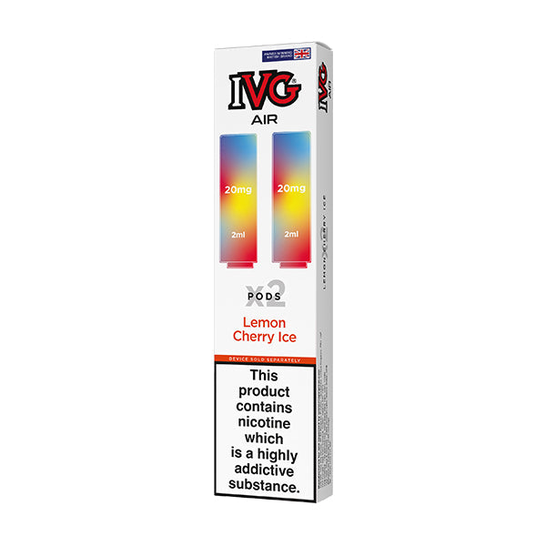 IVG Air Pods 2ml/2packs Lemon Cherry Ice