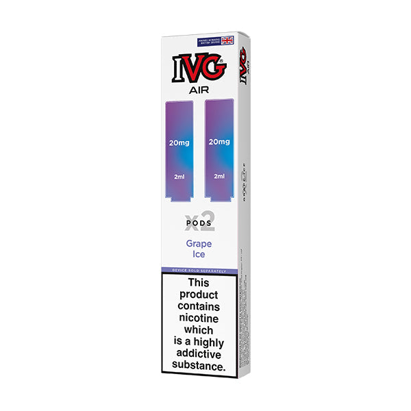 IVG Air Pods 2ml/2packs Grape Ice