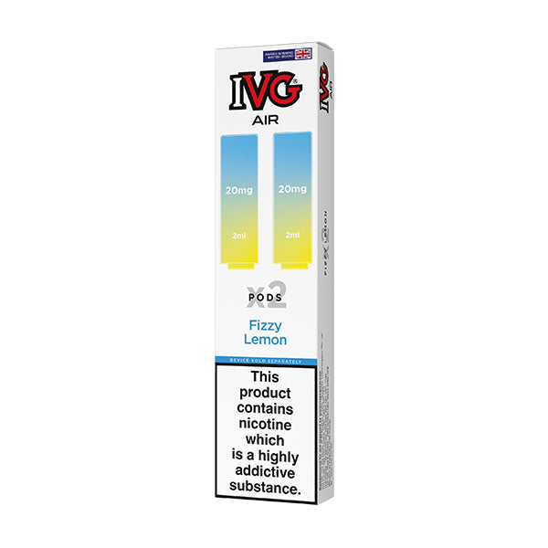 IVG Air Pods 2ml/2packs Fizzy Lemon