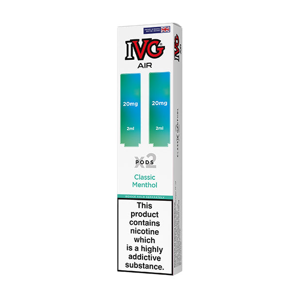 IVG Air Pods 2ml/2packs Classic Menthol