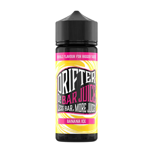 Drifter Bar Juice Banana Ice 0mg 100ml Shortfill