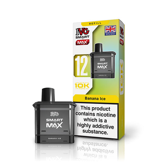 IVG Smart Max 10K Refill Pod Pack - Banana Ice