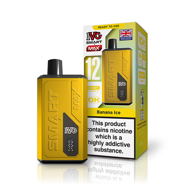 IVG Smart Max 10K Prefilled Vape Kit - Banana Ice