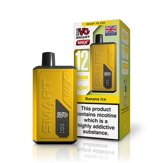 IVG Smart Max 10K Prefilled Vape Kit - Banana Ice