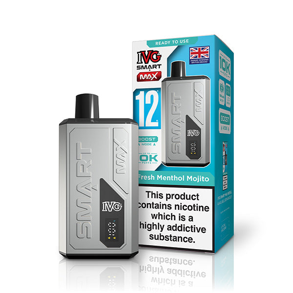 IVG Smart Max 10K Prefilled Vape Kit - Fresh Menthol Mojito