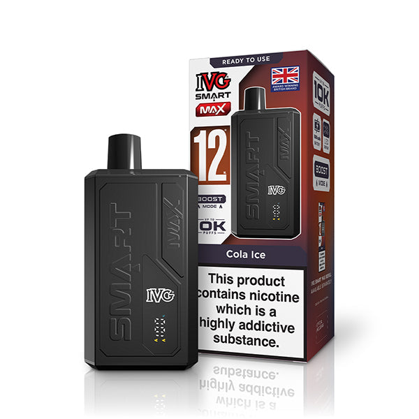 IVG Smart Max 10K Prefilled Vape Kit - Cola Ice