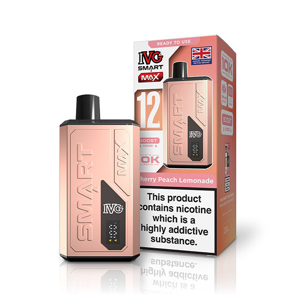 IVG Smart Max 10K Prefilled Vape Kit - Cherry Peach Lemonade