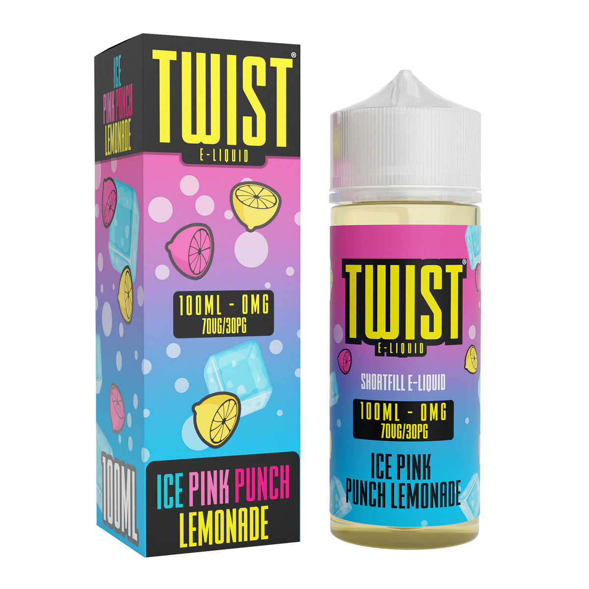 Ice Pink Punch Lemonade E-Liquid by Twist E-Liquid - Shortfills UK