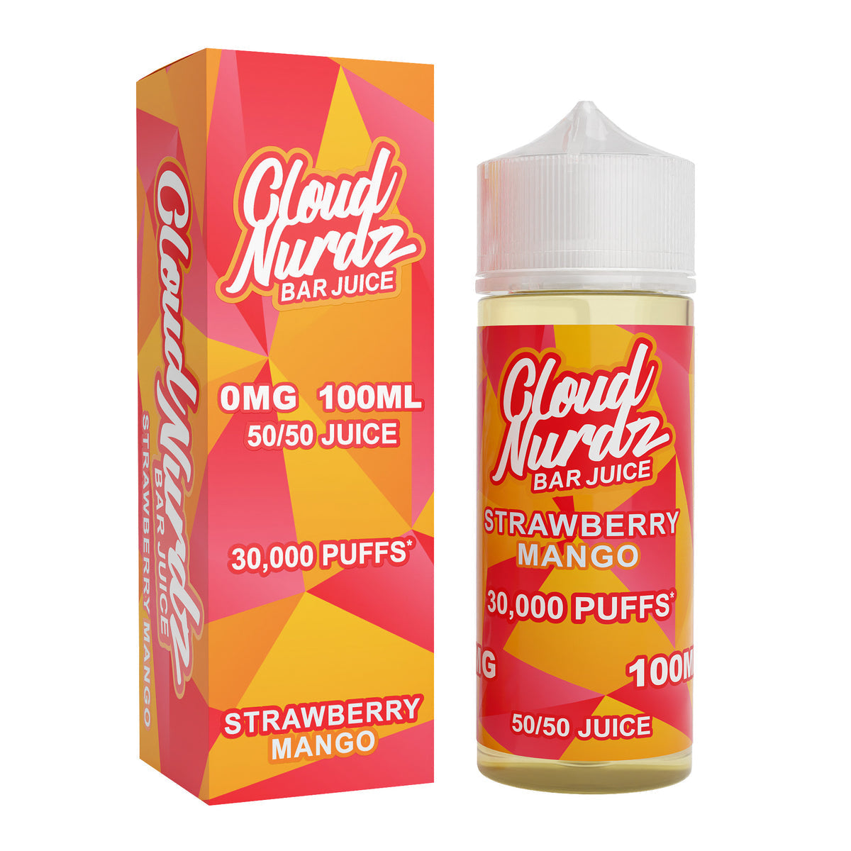 Strawberry Mango E-Liquid by Cloud Nurdz - Shortfills UK