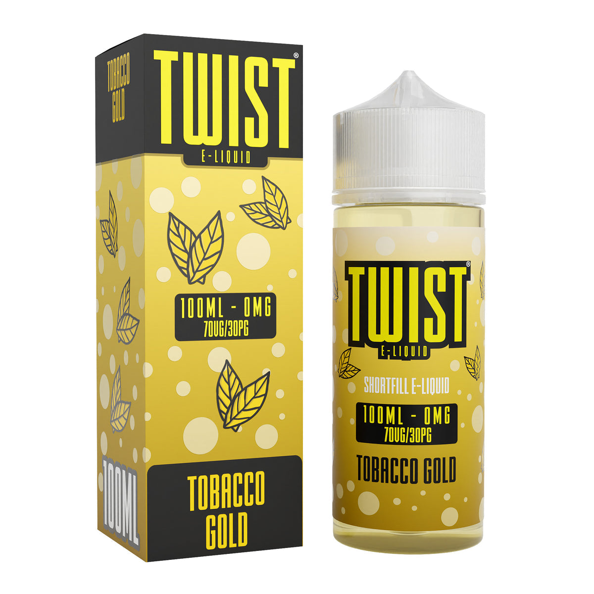 Tobacco Gold E-Liquid by Twist E-Liquid - Shortfills UK