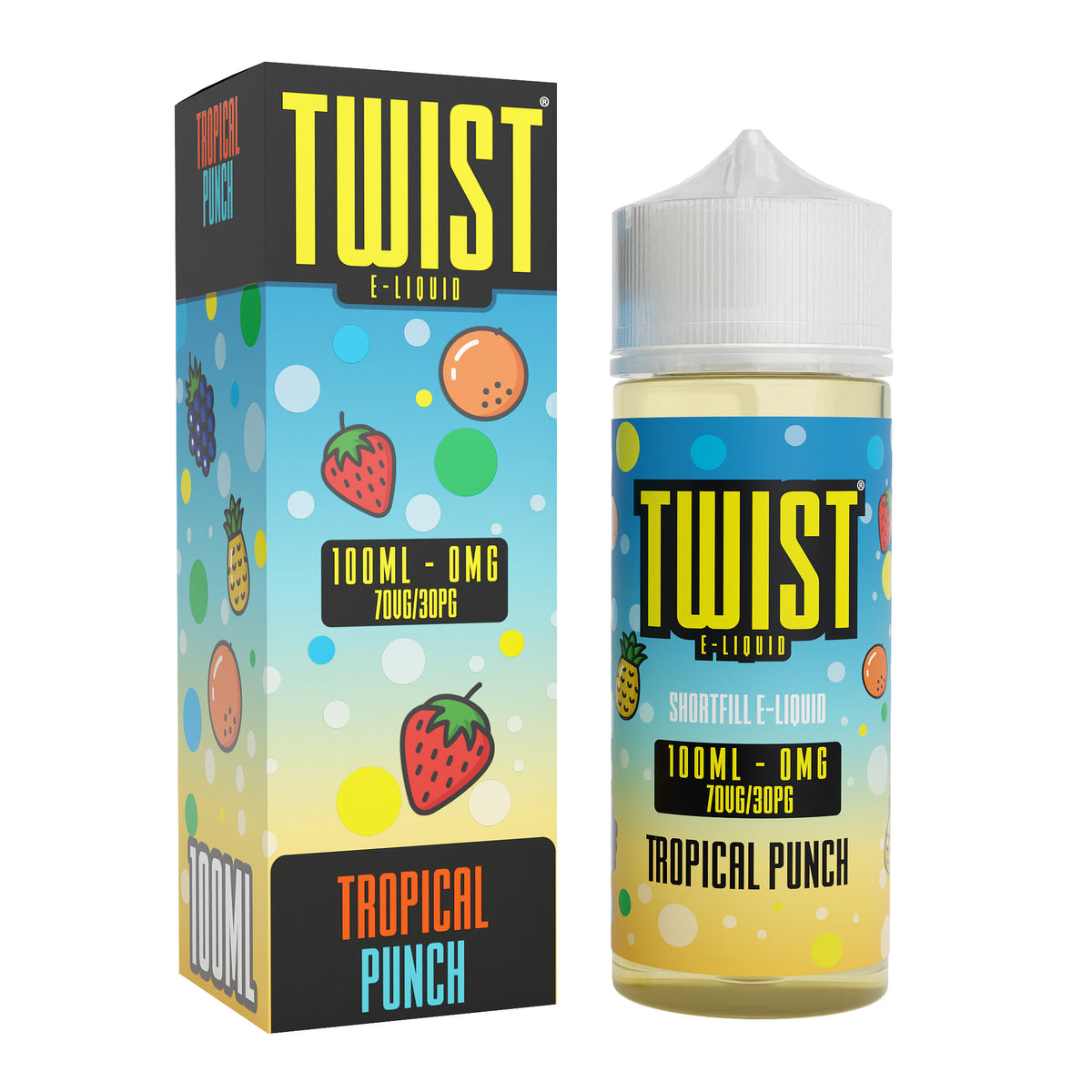 Tropical Punch E-Liquid by Twist E-Liquid - Shortfills UK