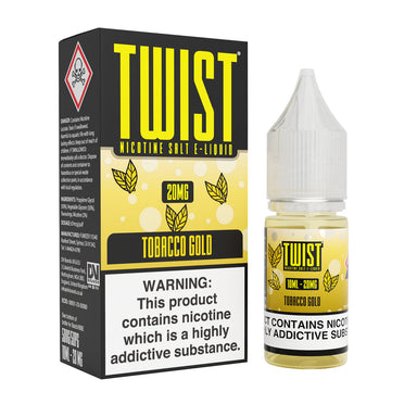 Tobacco Gold Nic Salt by Twist E-Liquid