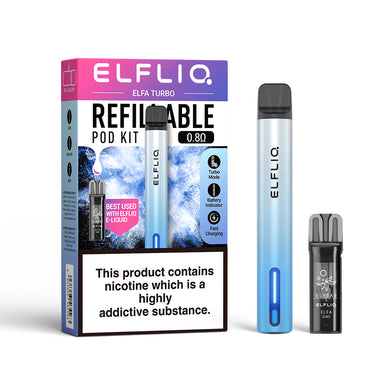 Elfliq ELFA Turbo Vape Kit Vapor Shop Direct Elfliq ELFA Turbo Vape Kit Vapor Shop Direct