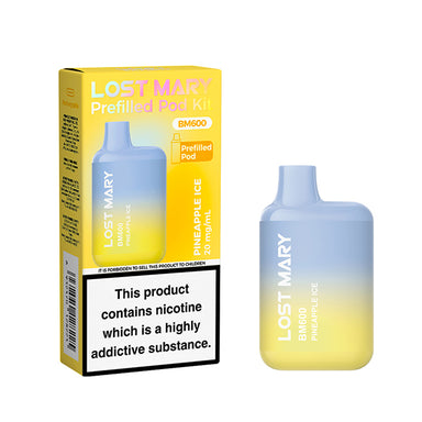 how much is elf bar vape Lost Mary BM600 Prefilled Pod Vape Kit