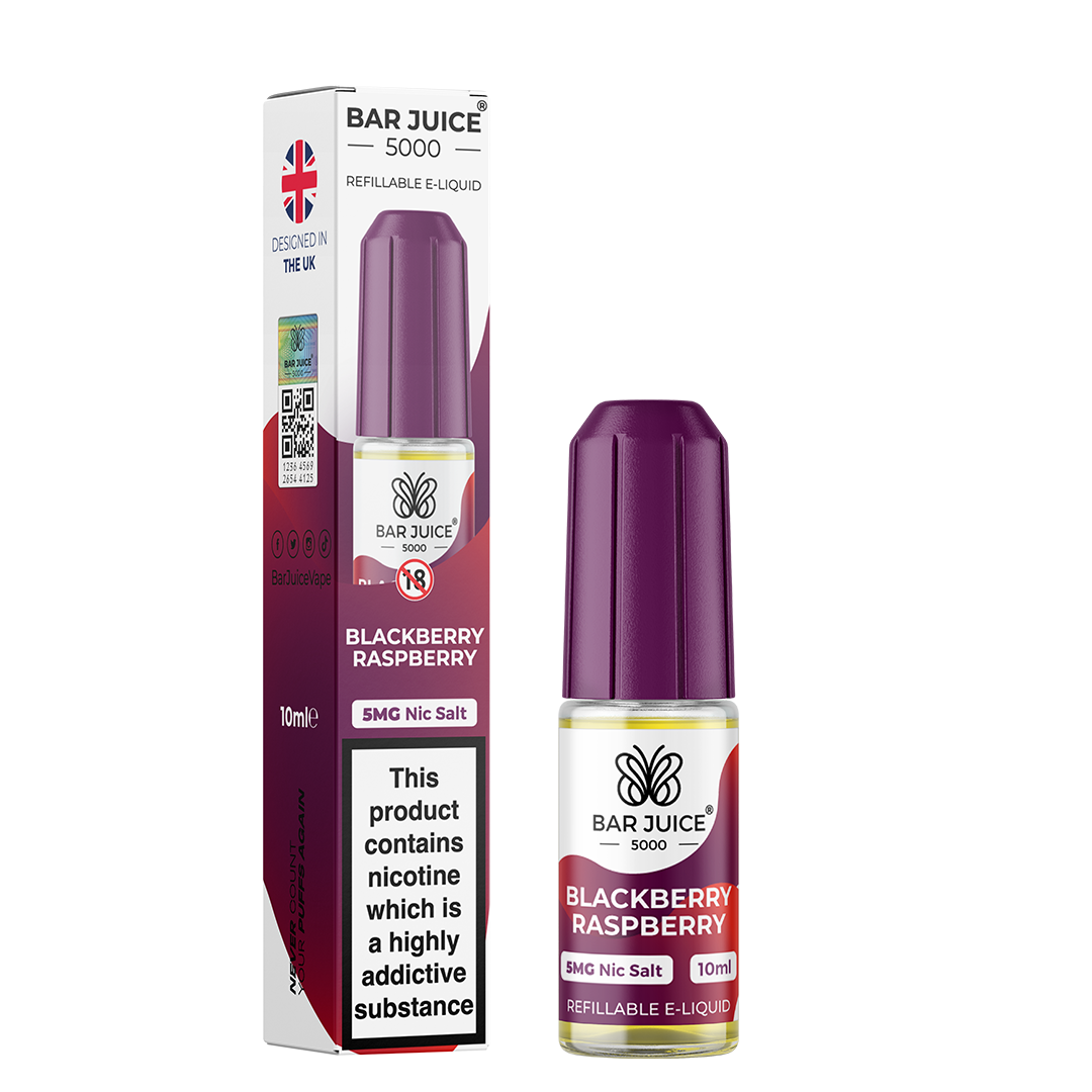 Bar Juice 5000 Blackberry Raspberry 10ml Nic Salt