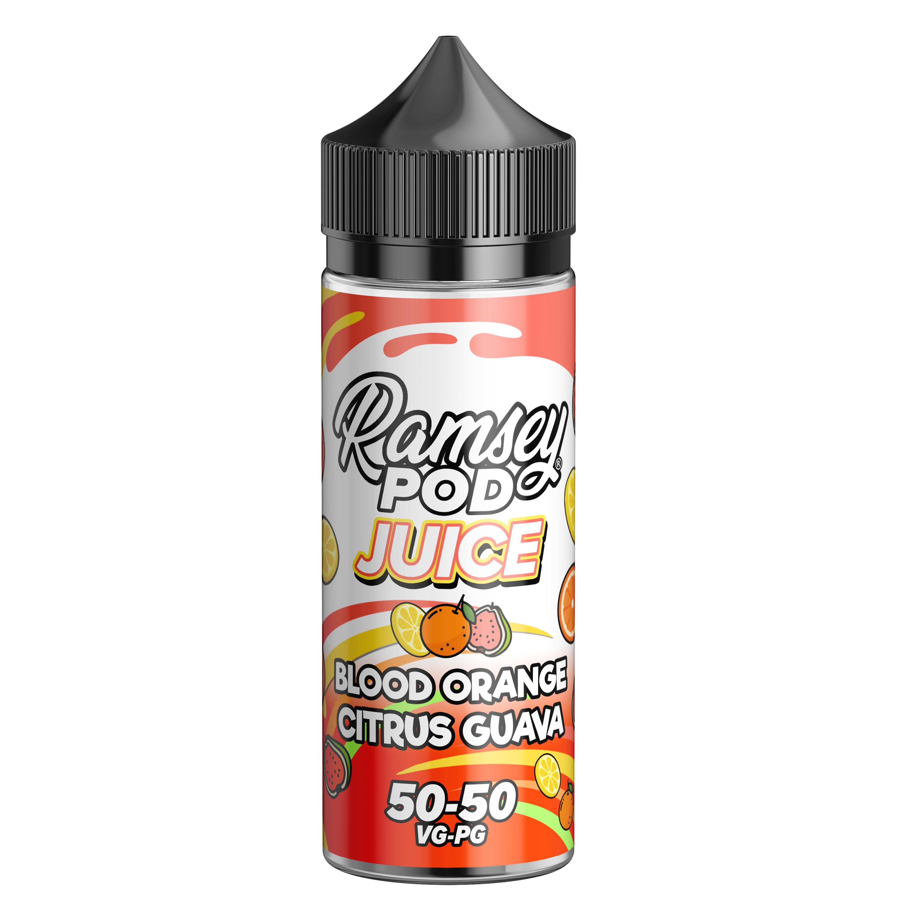 Blood Orange Citrus Guava by Ramsey Pod Juice 100ml Shortfill