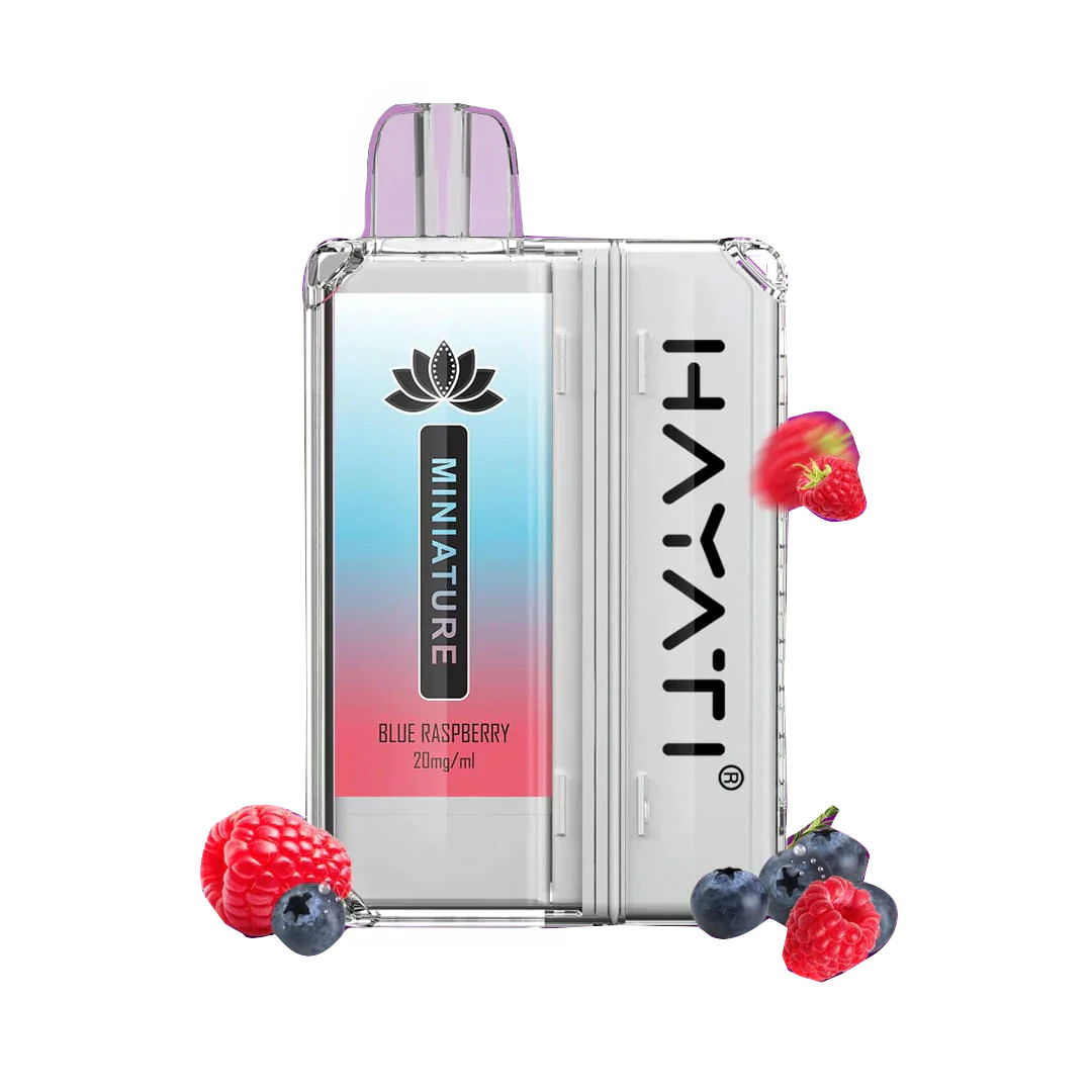 Hayati Miniature 600 Pod Kit - Blue Raspberry