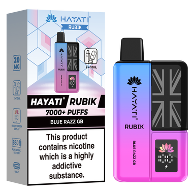 hayati rubik 7k puffs box of 5 Buy Hayati Rubik 7000 Vape Kit| Hayati Vape main image 1