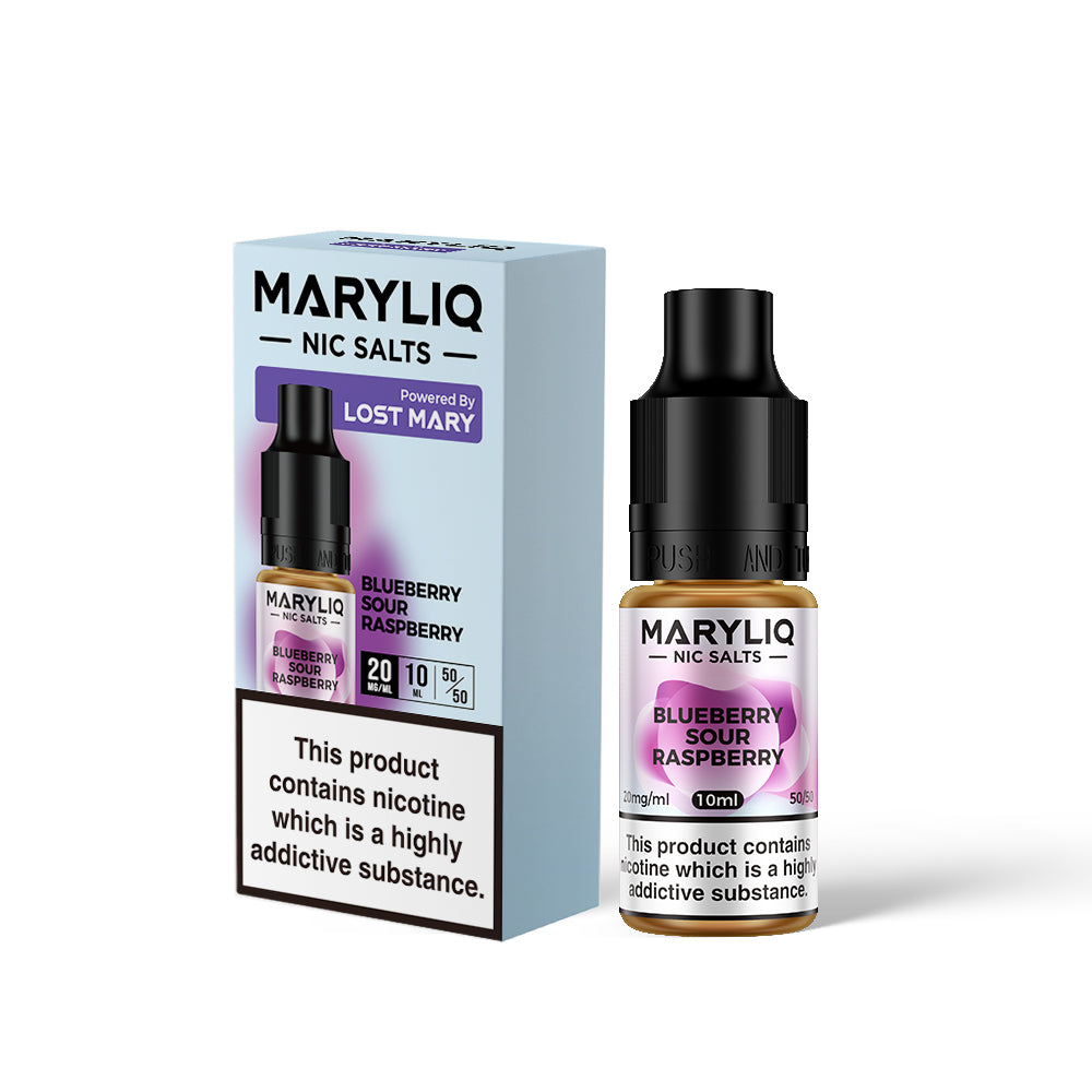 Lost Mary Maryliq Blueberry Sour Raspberry 20mg 10ml Nic Salt