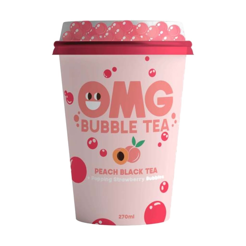 OMG Bubble Tea Peach 270ml Vapor Shop Direct