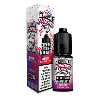 Seriously Fusionz Cherry Sour Raspberry 10ml Nic Salt – Vapor Shop Direct