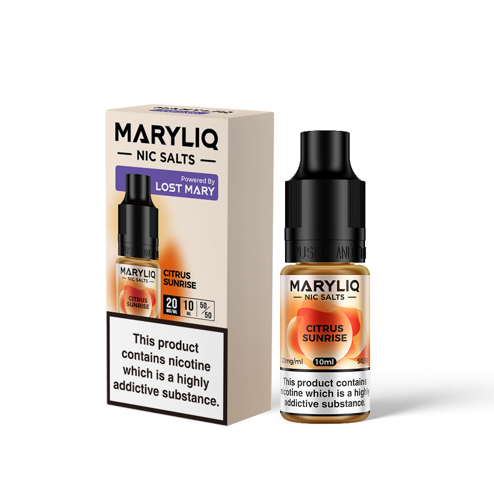 Lost Mary Maryliq Citrus Sunrise 20mg 10ml Nic Salt
