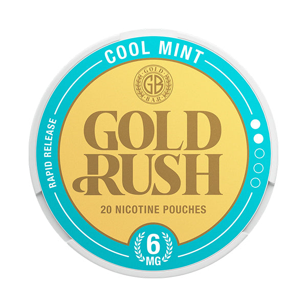 Gold Rush Cool Mint Nicotine Pouches