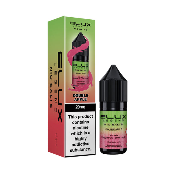 Elux Legend Double Apple 10ml Nic Salt – Vapor Shop Direct