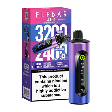 elfbar 4 in 1 pods Elf Bar 4-in-1 Pod Kit – Vapor Shop Direct