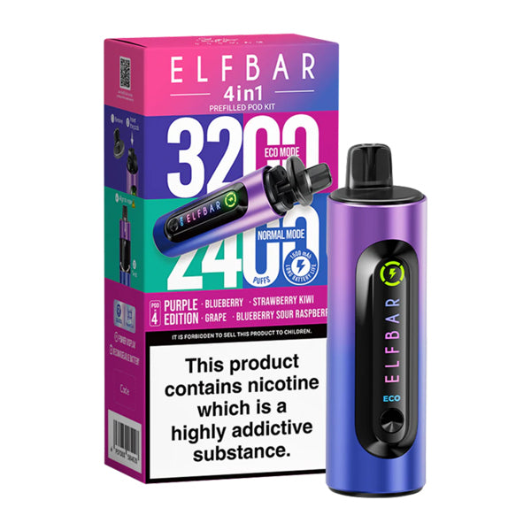 Elf Bar 4-in-1 Pod Kit  Vapor Shop Direct